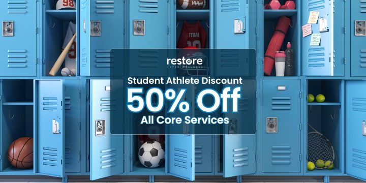 50% off Student Athletes offer image
