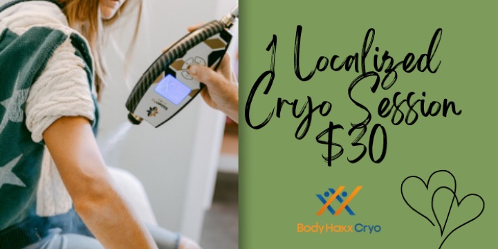 Localized Cryo Special 1 Session for $30 (Reg.$45) offer image