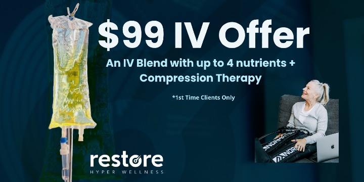 $99 IV Drip + Compression Therapy offer image