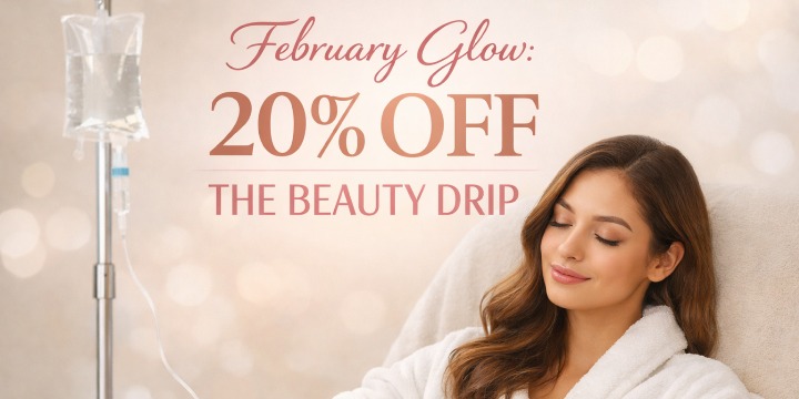 February Glow: 20% Off the Beauty Drip! offer image