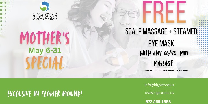 May Mother's Special : Free Scalp massage + Free Steamed eye mask offer image