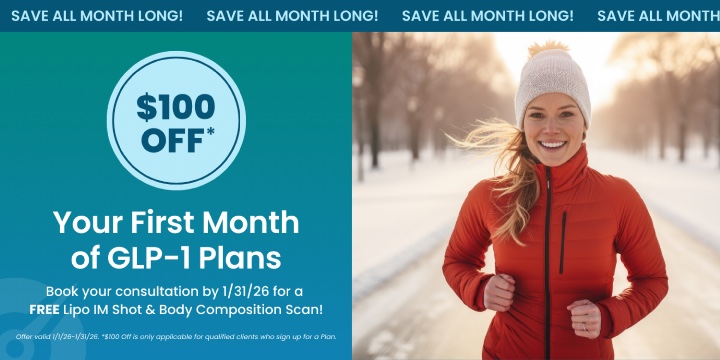$100 Off First Month GLP-1 offer image