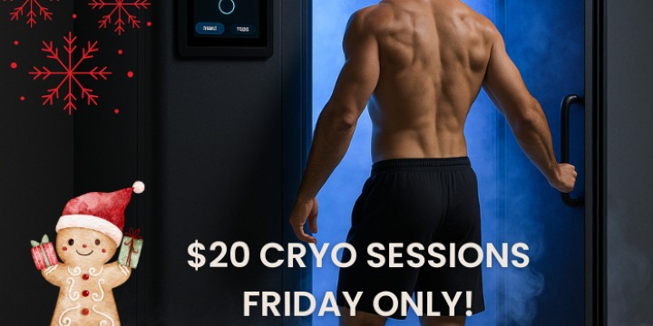 🔥 Freeze Friday Frenzy – Cryo Sessions Only $20! offer image