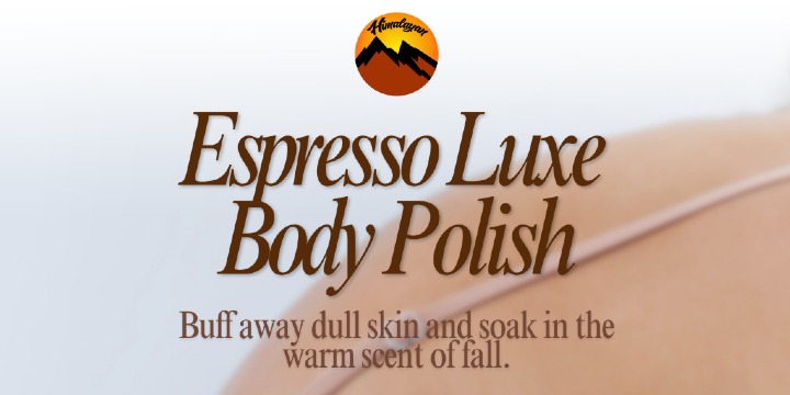 Limited Offer: October Espresso Luxe Body Polish offer image