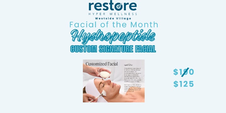 Facial of the Month- Hydropeptide Customized Facial offer image