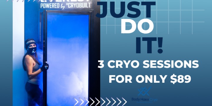 3 CRYO SESSION FOR ONLY $89 offer image