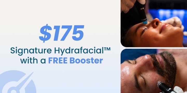 $175 Signature Hydrafacial + Free Booster offer image