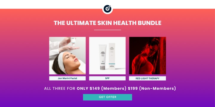 Jan Marini Facial + Jan Marini SPF Product + Red Light Therapy offer image