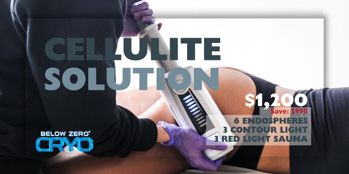 $1,205 for Cellulite Solution! at Below Zero Cryo (45% discount) offer image