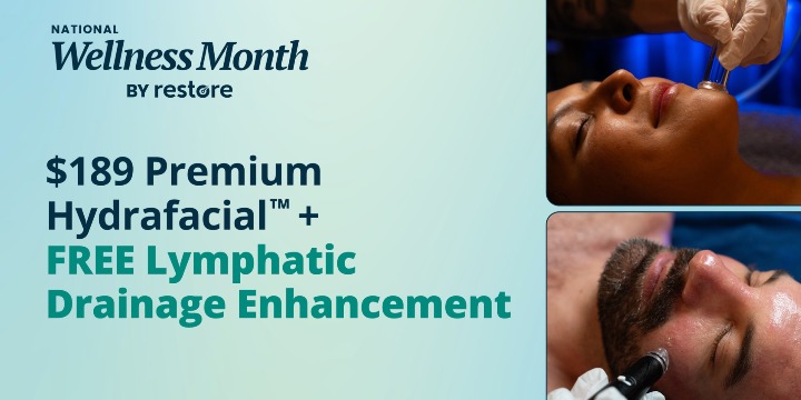 $189 Premium Hydrafacial + Free Lymphatic Drainage  offer image