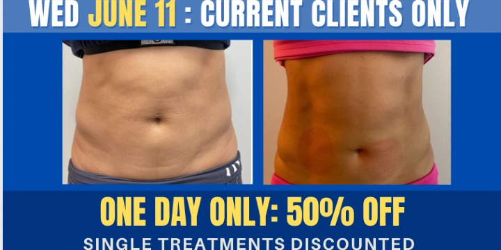 Client appreciation: 50% off ONE DAY ONLY Wed 6/11 offer image