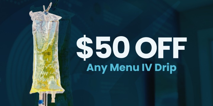 $50 off First Time IV Drip Therapy offer image