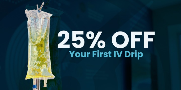 25% OFF IV Drip Therapy offer image