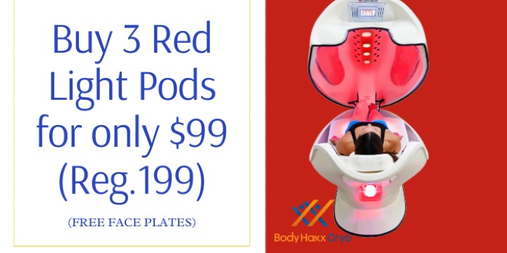 3 RED LIGHT PODS FOR $99 (Reg.$199) offer image