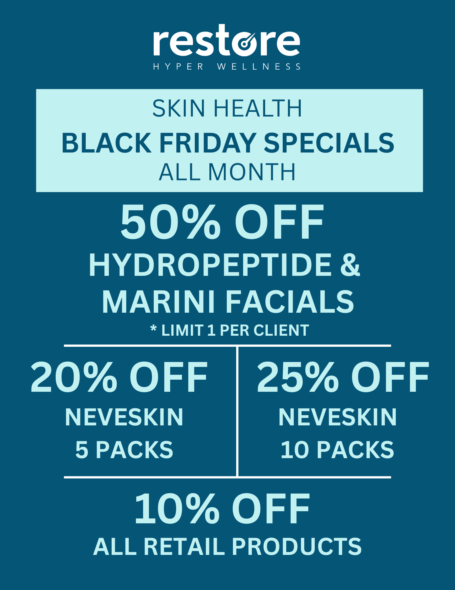 🥰 Glow All Month — Black Friday Skin Health Specials Inside ✨ Image