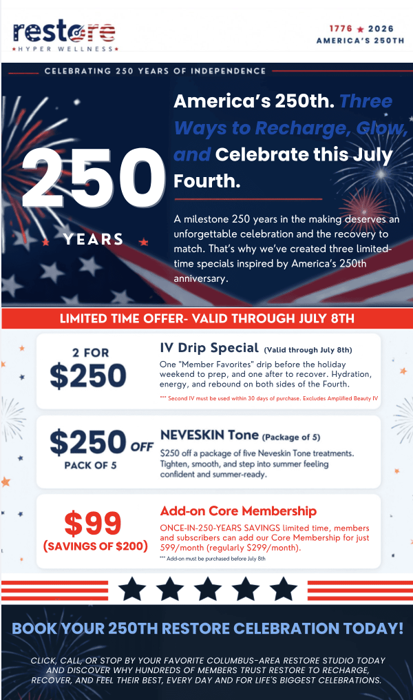 Celebrate America’s 250th with Exclusive 250 Specials - Live Now 🇺🇸 Image